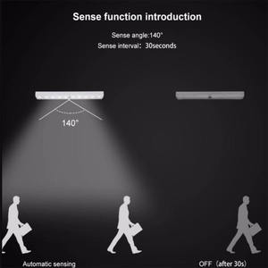 Lampe <span class=keywords><strong>LED</strong></span> rechargeable avec détecteur <span class=keywords><strong>de</strong></span> <span class=keywords><strong>mouvement</strong></span> 10 <span class=keywords><strong>LED</strong></span> - Product Image 4