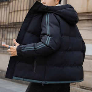 Tallas grandes de fábrica al por mayor de moda Casual cómodo abrigo de los hombres Puffer chaqueta de burbuja esponjosa - Product Image 4