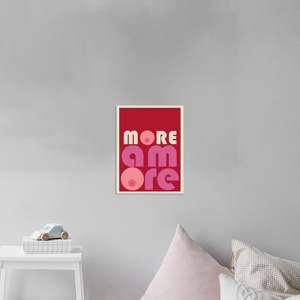 Impresión de arte abstracto moderno de More Amore - Product Image 3