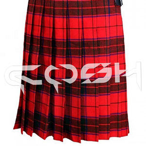 COSH KILTS Hot Style Unisex Tartan Kilt Haute Qualité Nouveauté Personnalisé Rouge et Noir Tartan Écossais Kilts Vendeurs Exportateur - Product Image 6