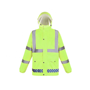 Combinaison réfléchissante haute visibilité imperméable et respirante avec logo personnalisé OEM vestes de sécurité gilet de sécurité réfléchissant - Product Image 6