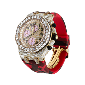 Brand New High Quality High Quality DEF Moissanite Diamond <b>Watch</b> Colorless Diamond Hip Hop Style Diamond <b>Watch</b> - Product Image 4