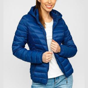 2024 personnalisé dame bulle vers le bas manteau femmes recadrée bouffante veste imperméable bouffantes vestes pour les femmes avaient la couleur rose - Product Image 5