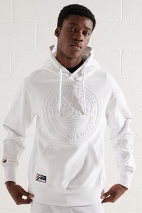 Sudadera con capucha para hombre, con Logo personalizado en relieve, venta directa de fábrica - Product Image 3