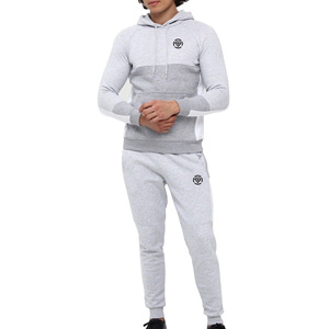 Ensemble de survêtements à logo personnalisé XL pour hommes, vêtements décontractés tendance de couleur unie, sweat à capuche respirant 100% coton, grande taille pour l'hiver - Product Image 1