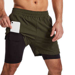 Athletic <b>Shorts</b> 2-in-1 Gym Workout Running <b>Shorts</b> with <b>Towel</b> Loop Liner <b>Shorts</b> - Product Image 6