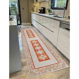 Alfombra de Diseño Persa: Alfombra Decorativa Antideslizante para Salón, Alfombra Estampada, Alfombra Delgada No Tejida - Product Image 4