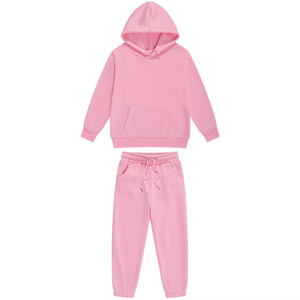 Conjunto de chándal para niños logotipo personalizado venta al por mayor ropa de otoño 2023 niños niñas chándal personalizado chico Joggers conjunto niños chándal - Product Image 1