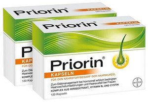 Cápsulas Originales Priorin para el Crecimiento del Cabello (Set), Material Compuesto para Extensiones de Cabello, Hecho en Alemania - Product Image 4