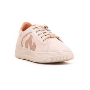 Beige AT7208 Casual Fitness Walking Sneakers - Product Image 2