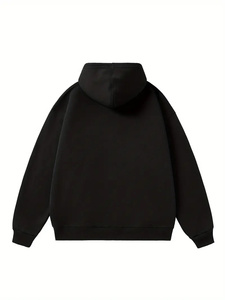 Jersey de invierno de calidad superior para hombre Sudadera con capucha de lana Diseño de nuevo estilo con patrón de impresión Básicos ligeros, mezcla de algodón - Product Image 4