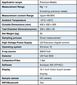 Modern Tasarım Hızlı Çalışan Tezgah Üstü XRF Altın Test Cihazı <span class=keywords><strong>EDX</strong></span>-B9, Kuyumcu Mağazası ve Sergi Salonu İçin Altın Test Cihazı, ABD'den Hızlı SDD ile - Product Image 5