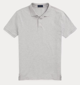 Polo pour homme en coton extensible sur mesure, coupe ajustée, manches courtes, respirant, motif, tissu tricoté 100%, approvisionnement ODM - Product Image 5