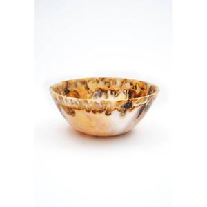 Tazón de servicio de resina de diseño hecho a mano de primera calidad, pieza única para restaurantes planos y porciones de cena de hoteles - Product Image 4