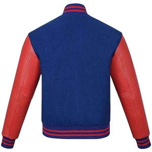 Chaquetas Varsity de Lana para Hombre, Estilo Nuevo, Personalizadas, al por Mayor, Chaqueta Letterman con Mangas de Cuero, Servicio OEM, Chaqueta de Venta Caliente para Hombre - Product Image 2