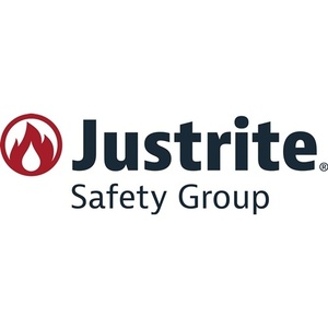 8.0L Sheet Steel Drinking Container JUSTRITE D292xH149mm Industrial Component - Product Image 2