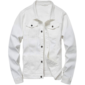 Nouveauté Vestes en jean pour hommes sur mesure OEM Meilleures ventes Dernier design tendance High Street Haute qualité respirante pour hommes - Product Image 5