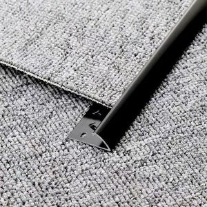 Thiết kế hiện đại hợp kim nhôm vòng hình dạng sàn chuyển tiếp Dải thảm để Gạch/Laminate/Gỗ ngưỡng hồ sơ cho khách sạn - Product Image 3