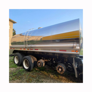 Remolque de transporte de acero inoxidable para trabajo pesado con marco reforzado, superficie antioxidante, eje confiable y larga durabilidad de servicio - Product Image 2