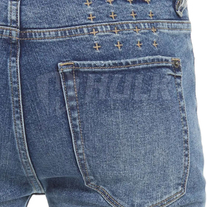 Nuevo estilo de uso al aire libre, pantalones vaqueros para hombres, pantalones vaqueros de color personalizados de la mejor calidad para hombres en Pakistán, servicio OEM - Product Image 5