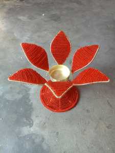 ที่แขวนเมล็ดแก้วพร้อมลูกปัดสีทองมีให้เลือกหลากหลายสีสำหรับเป็นของขวัญเหมาะสำหรับการขายต่อ - Product Image 3