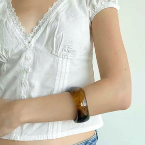 Resin Bangles & Bracelets for Women New Collection Angel Style Jewelry for Parties and Weddings High Quality - Product Image 1