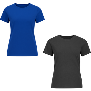 Women's Cotton Tee <b>Shirts</b> Custom Label & Packaging High-Quality Casual Tops Perfect for Brands OEM/ODM Cotton T-<b>shirts</b> Oversized - Product Image 1