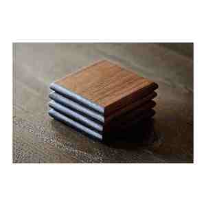 Top vente à bas prix ensemble de sous-verres fabriqués à la main noyer manguier bois conception personnalisée artisanat en inde avec une qualité supérieure - Product Image 1