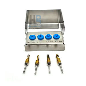 Juego de herramientas quirúrgicas dentales Kit de colector de hueso dental taladro de comida de hueso auto juego dental instrumentos quirúrgicos - Product Image 6