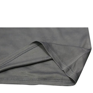 T-shirt de golf décontracté pour homme 2023, coupe ajustée, manches courtes, coton/fibre de bambou, motif uni, séchage rapide, respirant, tricoté, 220g, haute qualité - Product Image 5