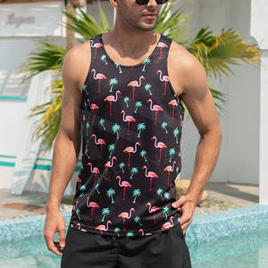 Novedad de 2024, camiseta sin mangas personalizada para hombre, diseño transpirable con MOQ bajo, venta en línea - Product Image 4