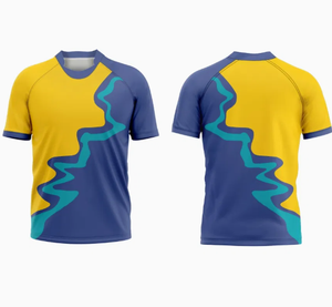 ชุดฟุตบอลระบายอากาศได้ดี บริการ OEM รับผลิตเสื้อฟุตบอล ชุดยูนิฟอร์มฟุตบอล พิมพ์ลายดิจิทัล เสื้อแขนสั้นพิมพ์ลาย - Product Image 5
