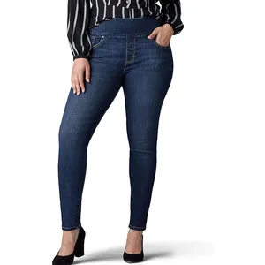 Womens Jeans Comfortable Stretch ladies Pants Female Elastic Ripped Trousers Skinny Pencil Pants Streetwear jeans