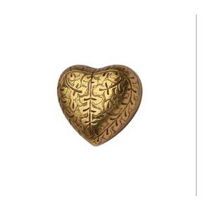 Nouveau Look prix raisonnable fait à la main en forme de coeur urnes de crémation pour animaux de compagnie Style européen fournitures funéraires en métal personnalisable inde - Product Image 1