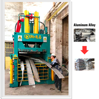 Presse à balles hydraulique verticale à entraînement électrique pour métaux de rebut et bouteilles en plastique, modèle 2026, fabriquée en Chine