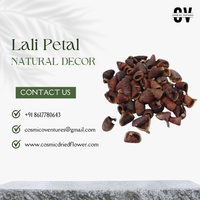 Potpourri Kelopak Bunga Lali Kualitas Premium, Rangkaian Bunga Kering Modern Elegan, Warna Sesuai Pesanan untuk Pernikahan, Halloween, Dalam/Luar Ruangan