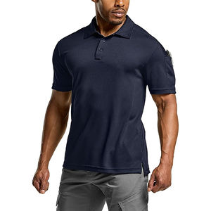 Polo tactique à manches courtes pour hommes Golf Performance Top Lightweight Dry Fit UPF 50 + Piqué - Product Image 6