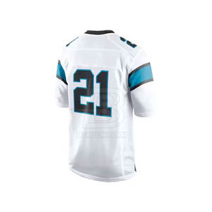 Conjuntos de uniformes de fútbol americano de la mejor calidad, diseño personalizado, manga corta, 100% poliéster, transpirable, personalizable, precio alto - Product Image 3