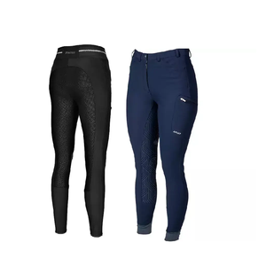 Culottes d'équitation personnalisées faites à la main avec genouillères intégrées, confortables, en cuir, avec rembourrage pour l'équitation - Product Image 4