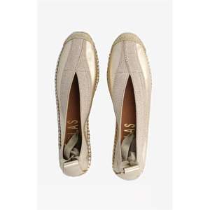 Espadrille à talon compensé fermé et talon bas - Product Image 4