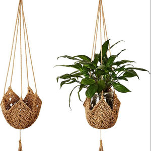 Nouveau cintre en jute naturel fait à la main cintre en jute de qualité supérieure élégant pour la décoration de la maison et de l'hôtel prix de gros bon marché - Product Image 1