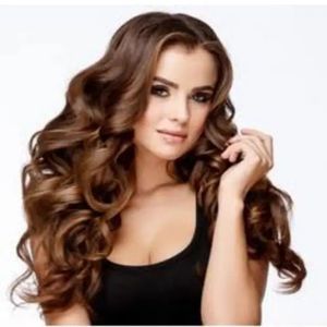 Extensiones de cabello Remy indio de la mejor calidad, máquina de estilos de ondas de agua de ondas sueltas onduladas naturales, cinta doble ondulada Natural - Product Image 3