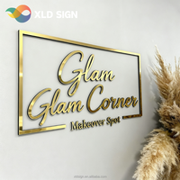 Noms de magasins personnalisés, logo mural, enseigne de salon de beauté, enseignes commerciales, logo pour l'intérieur