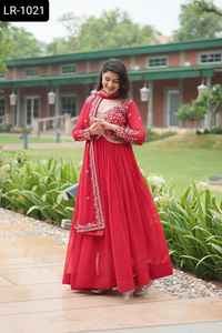 Traje Salwar Kameez con el último diseño y bordados elaborados con lentejuelas para bodas y eventos de la India y Pakistán - Product Image 2