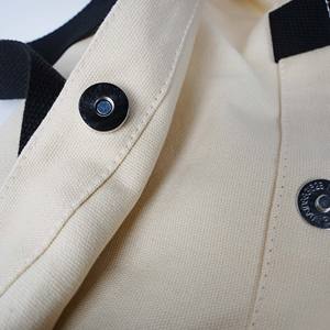 Bolsa de Compras de Lona de Algodón Promocional de Viaje, Grande, de Diseño, con Logotipo Personalizado, Impresa, Lavable, Duradera, con Cierre - Product Image 6