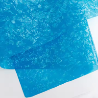 Feuilles de celluloid en plastique bleu clair écologiques de 0,17 à 3 mm d'épaisseur pour instruments de musique, batteries et artisanat – Vente en gros