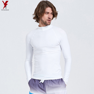OEM ODM pelindung ruam pria sublimasi dicetak kaus pelindung ruam menyelam berselancar di Gym Bjj - Product Image 5