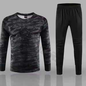 Uniformes de gardien de but de protection pour hommes coupe automatisée maillot de football chemises pantalons costumes pour entraînement de football protecteur d'éponge - Product Image 3