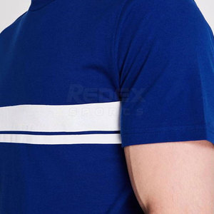 Redex เสื้อทีเชิ้ตผู้ชายผ้าถักแขนสั้นระบายอากาศแห้งเร็วเสื้อยืดผ้าฝ้าย100% ฤดูร้อนทำจากผ้าถักใส่สบาย - Product Image 5