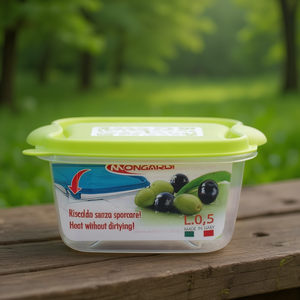 Conteneur en plastique de qualité alimentaire, capacité 500 ml, modèle 2093C12 - Product Image 3